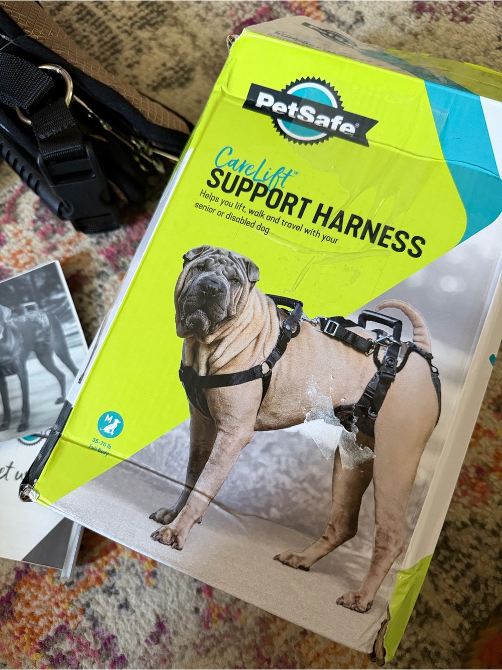 PetSafe CareLift Dog Support Harness Medium 35-70 lb Mobility Lift Aid